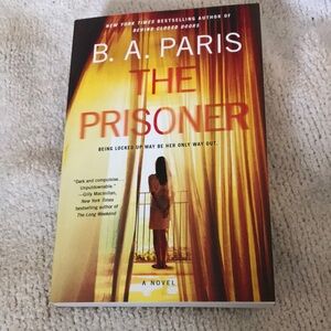 'The Prisoner' Novel - Striking Yellow and Orange Cover